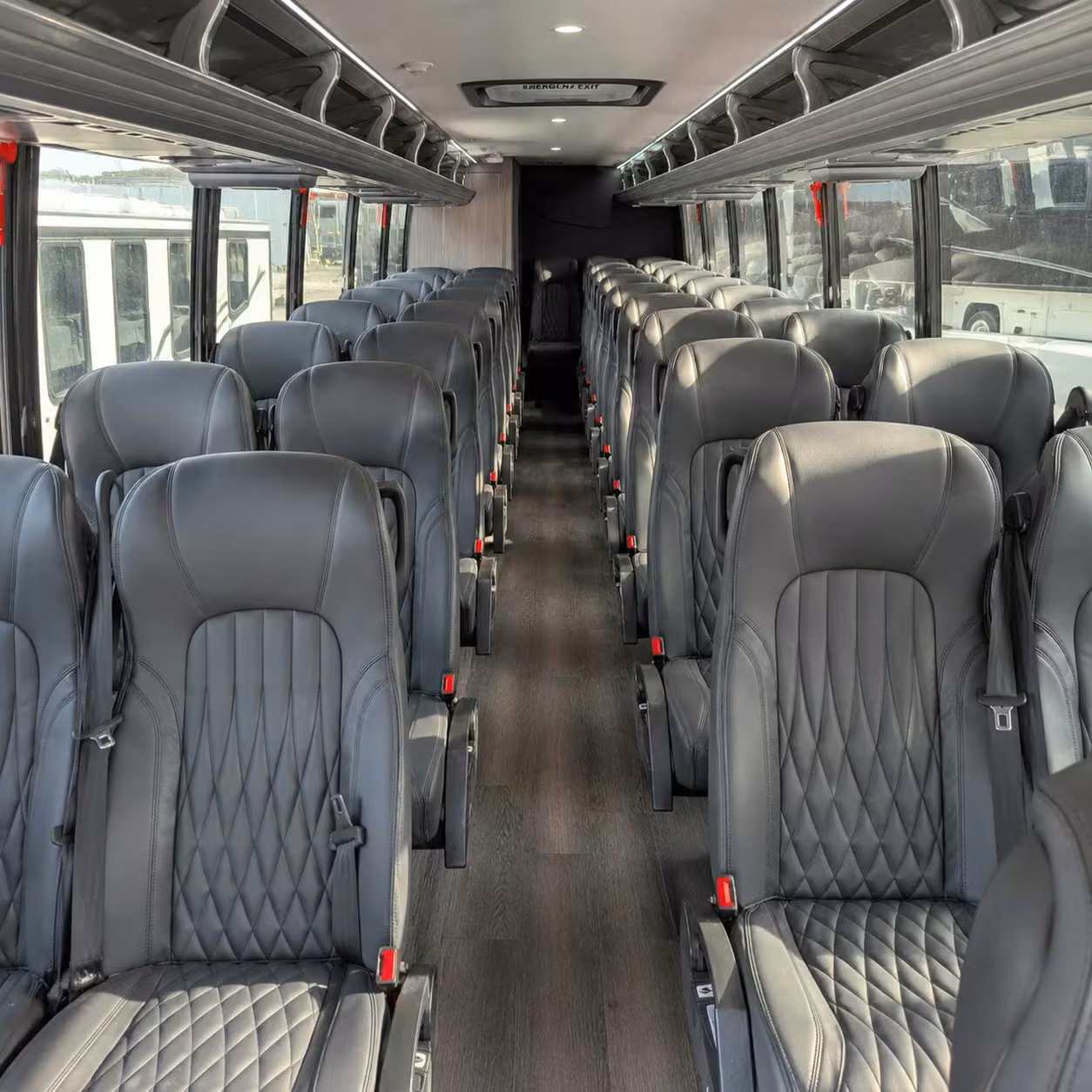 30 passenger minibus interior