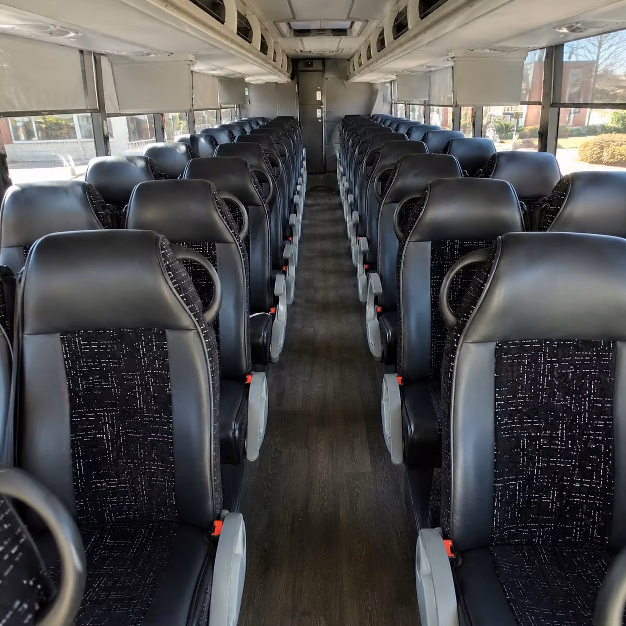 pawtucket charter bus interior