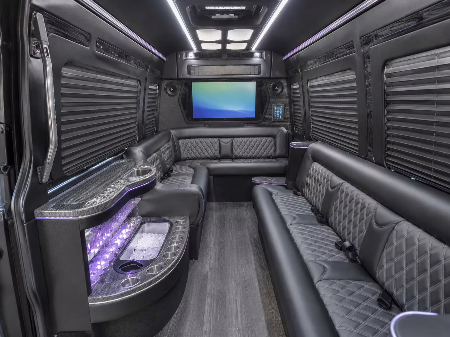 sprinter limousine inside