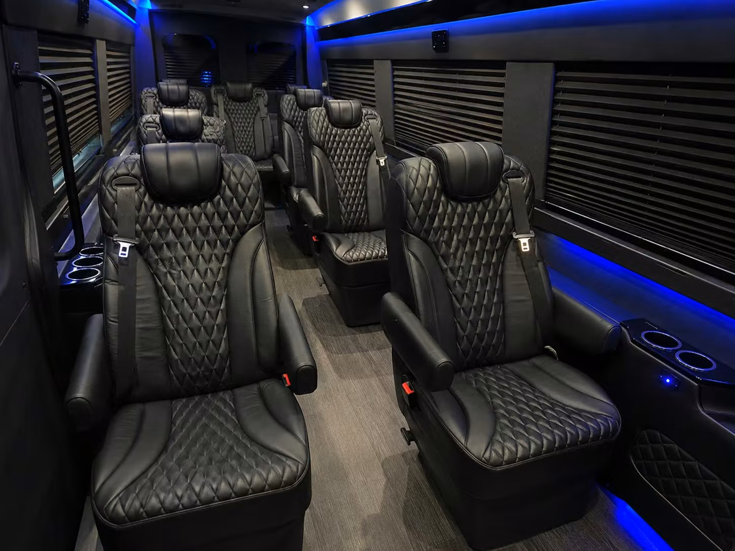 sprinter van with driver interior