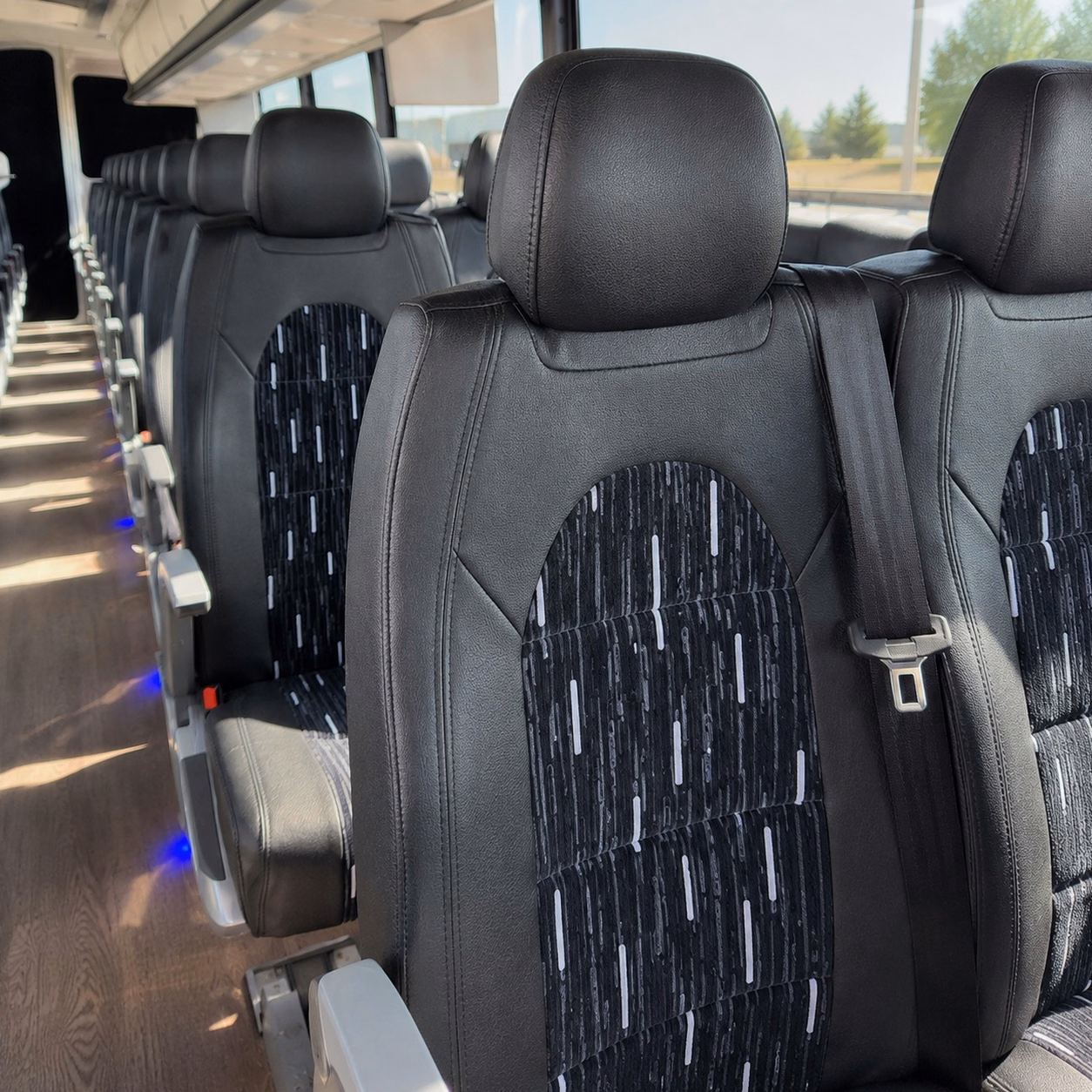 use a charter bus for rhode island national guard and military base transportation near pawtucket